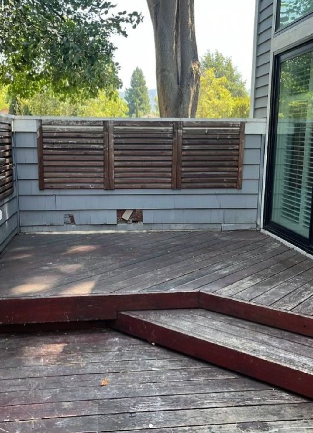 After - Deck Cleanout